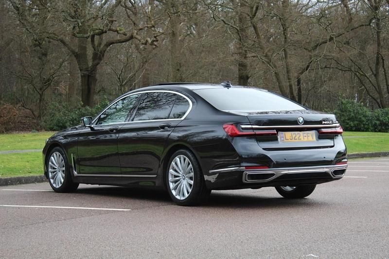 Used BMW 740L Comfort Edition 2022 Black Sedan