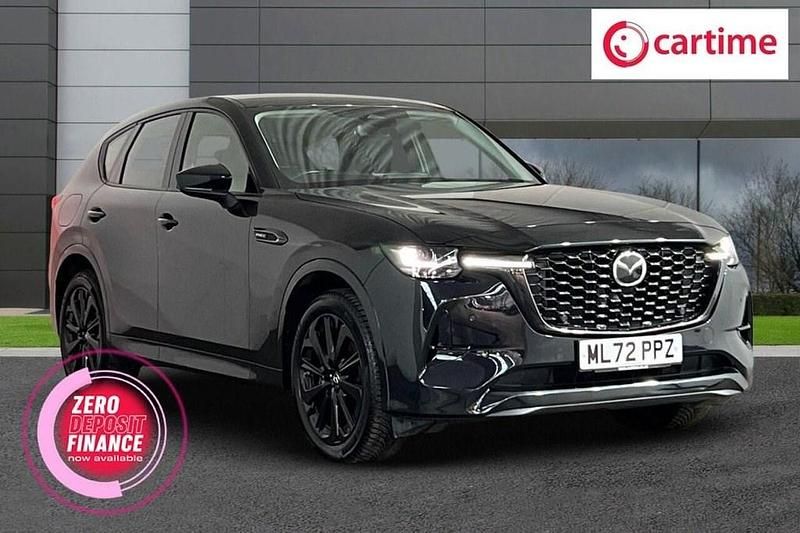 Black Used 2022 Mazda CX-60 Homura-Line SUV | £23,400 (Fair price) - Image 1/4
