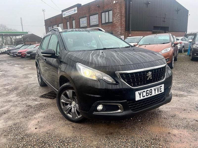 Black Used 2018 Peugeot 2008 Active SUV | £4,995 (Good price) - Image 1/4