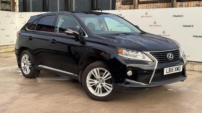 Black Used 2015 Lexus RX450h SUV | £14,295 (Fair price) - Image 1/4
