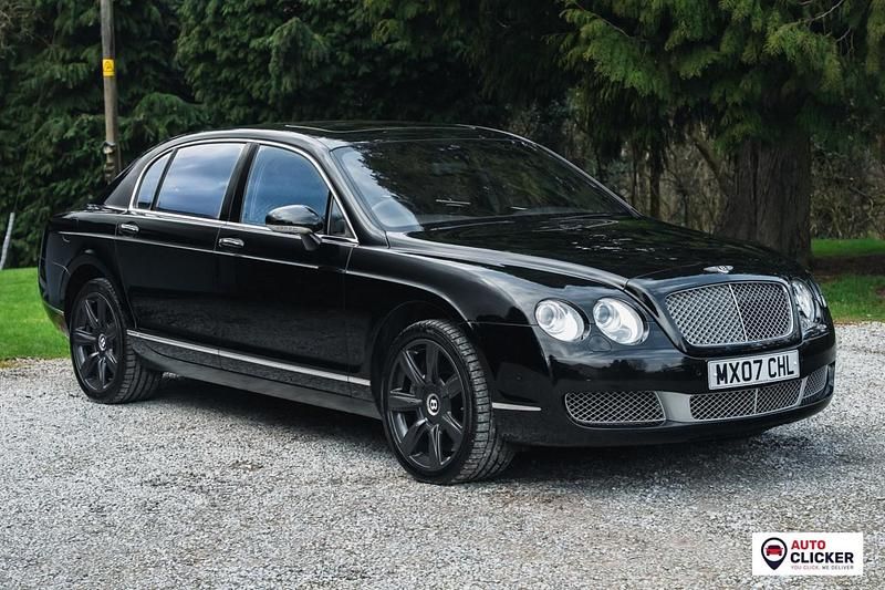 Used Bentley Continental Flying Spur 560 HP (411 kW) 2007 Black Sedan