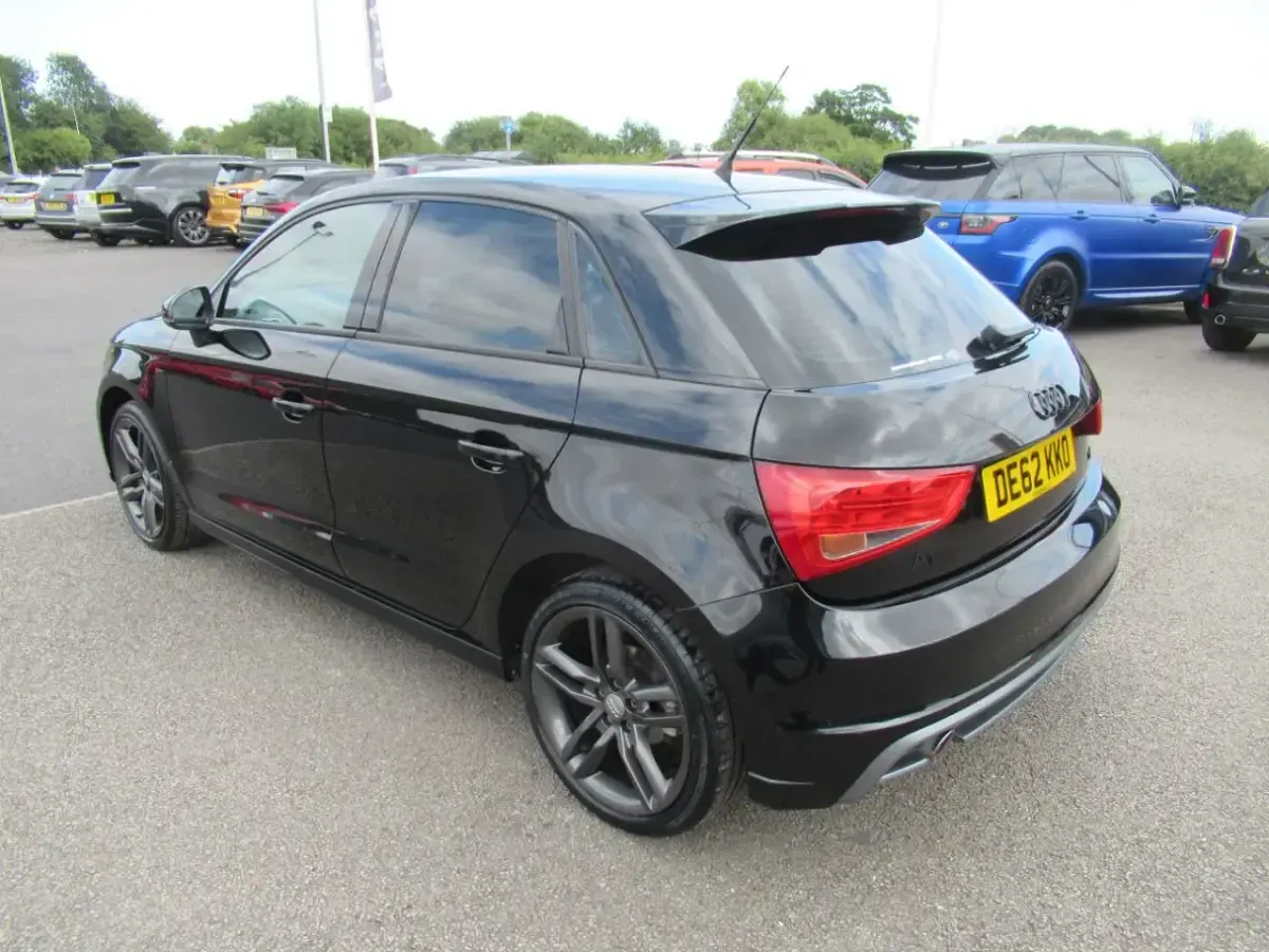 Used Audi A1 S-Line 105 HP (77 kW) 2012 Black Hatchback