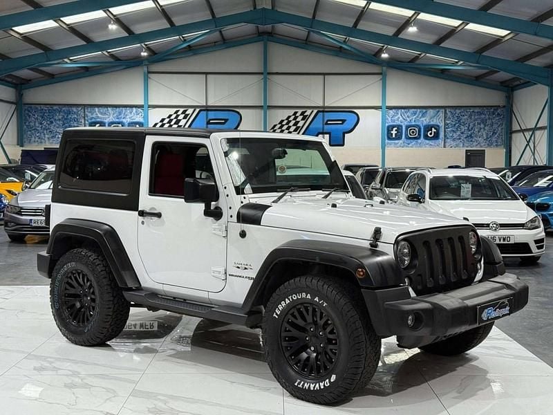 White Used 2018 Jeep Wrangler Sahara SUV | £23,950 - Image 1/4