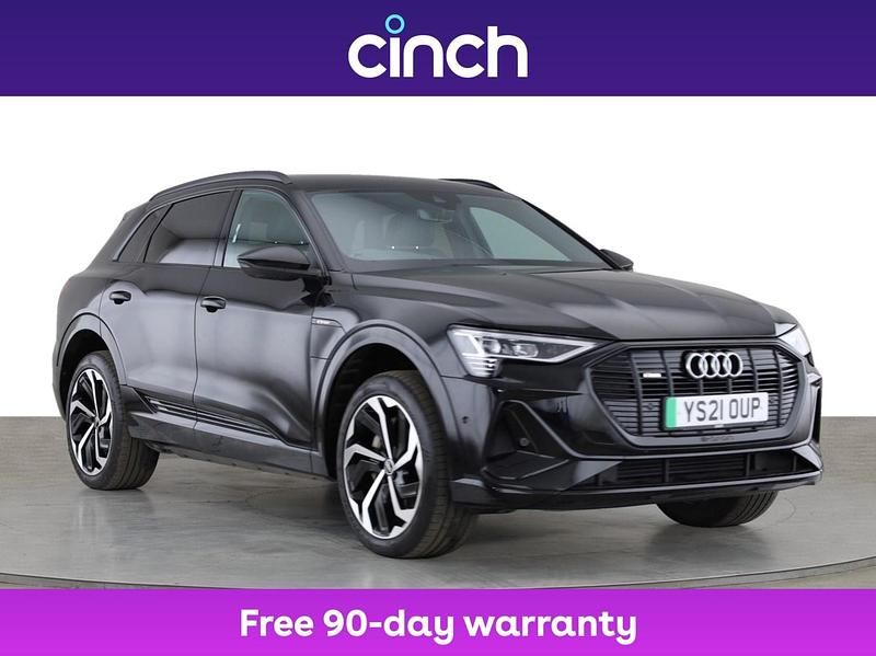 Black Used 2021 Audi e-tron Black Edition SUV | £25,599 (Fair price) - Image 1/3