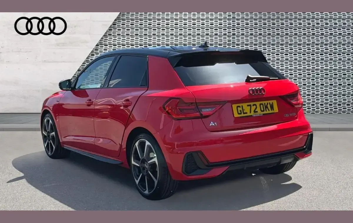 Used Audi A1 Black Edition 147 HP (108 kW) 2022 Red SUV
