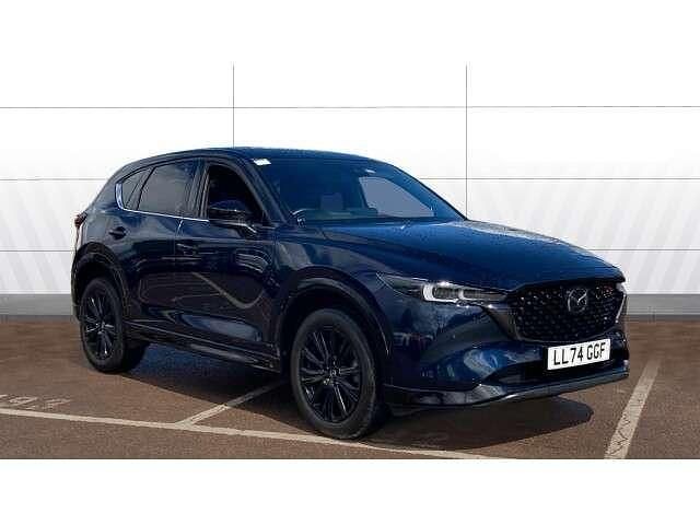 Blue Used 2023 Mazda CX-5 Homura-Line SUV | £27,623 (Expensive) - Image 1/4