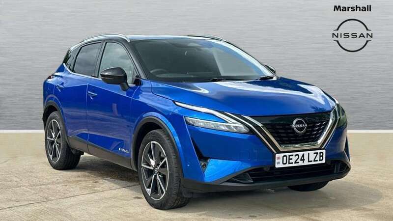 Blue Used 2024 Nissan Qashqai Tekna SUV | £28,345 (A bit pricey) - Image 1/4