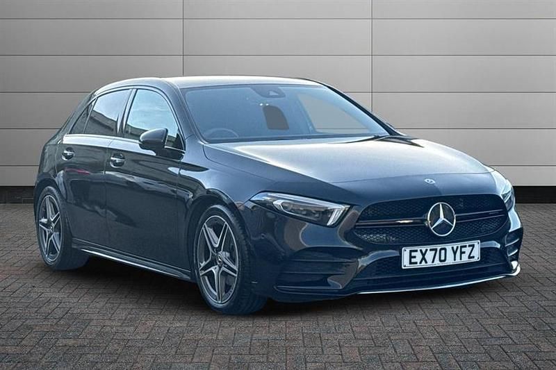 Cosmos black Used 2020 Mercedes A180 Executive Hatchback | £19,240 (Fair price) - Image 1/4