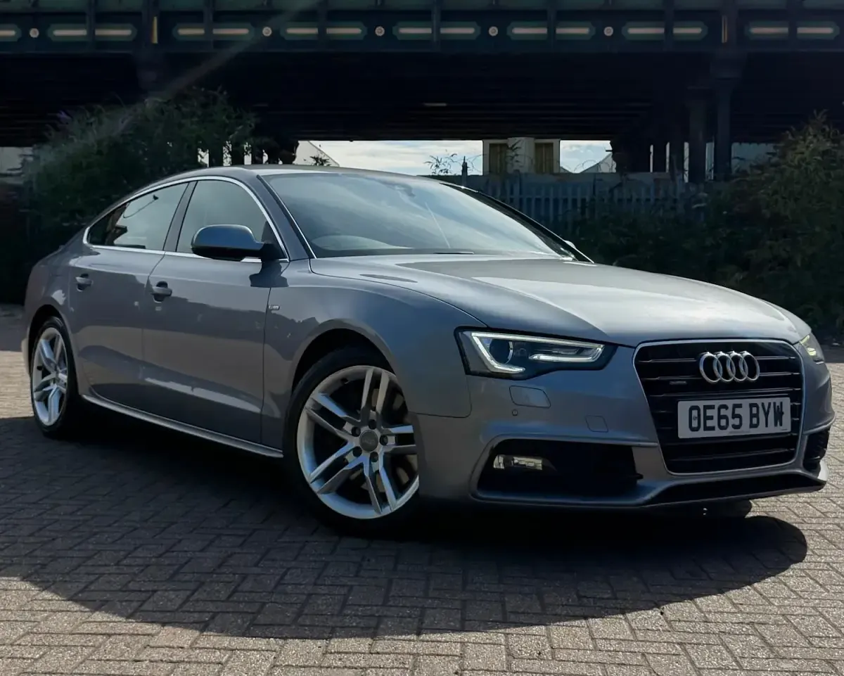 Used Audi A5 S-Line 245 HP (180 kW) 2015 Grey Coupe