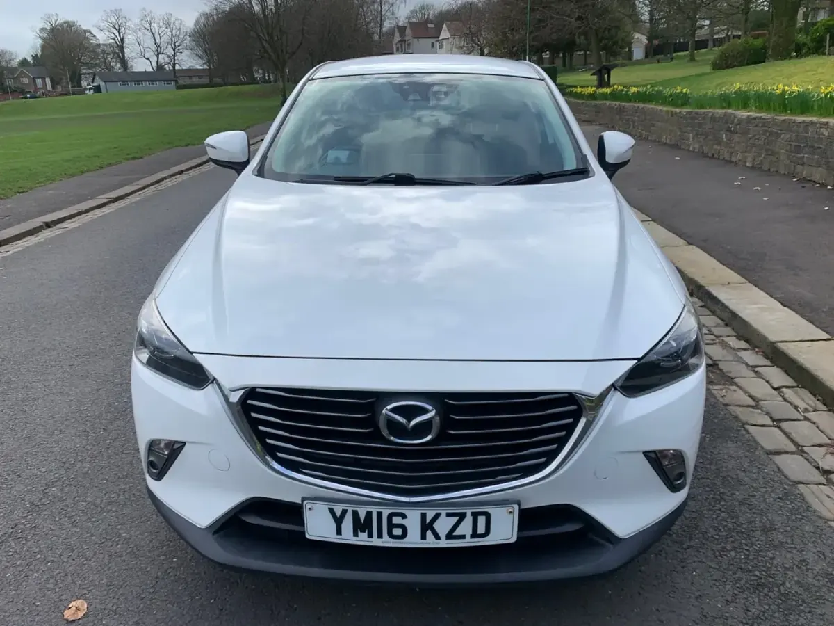 Gebraucht Mazda CX-3 Inclusive 105 PS (77 kW) 2016 Weiß SUV