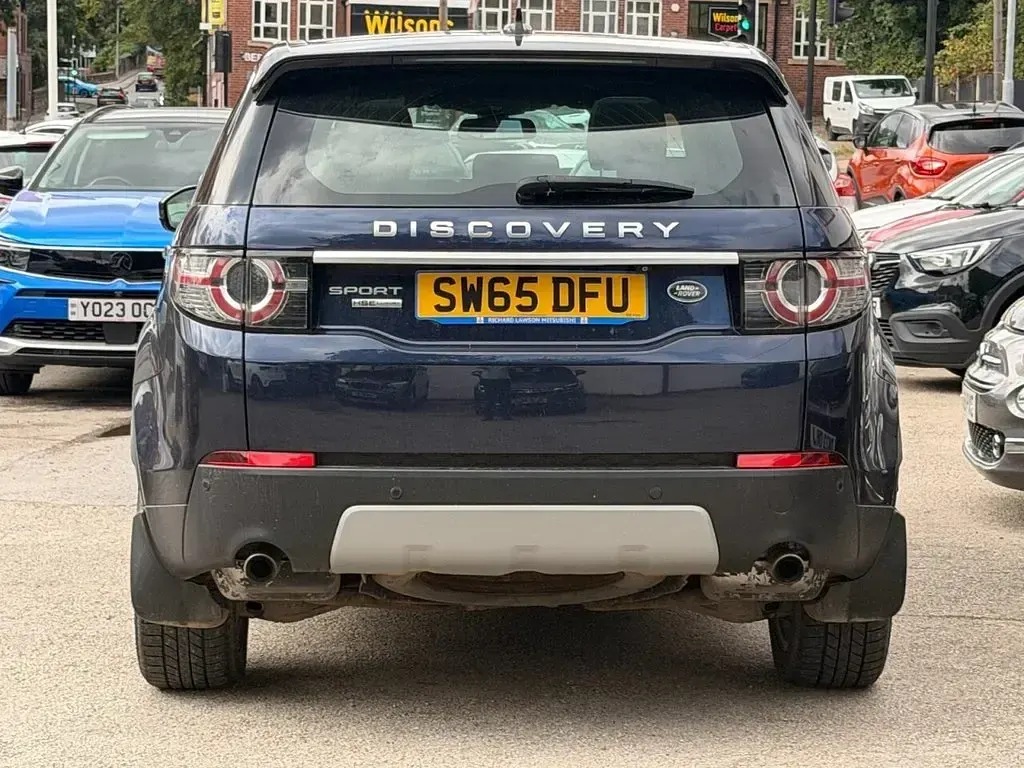 Used Land Rover Discovery Sport HSE Luxury 177 HP (130 kW) 2015 Blue SUV