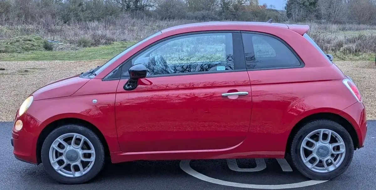 Gebraucht Fiat 500 Sport 2008 Rot Kleinwagen