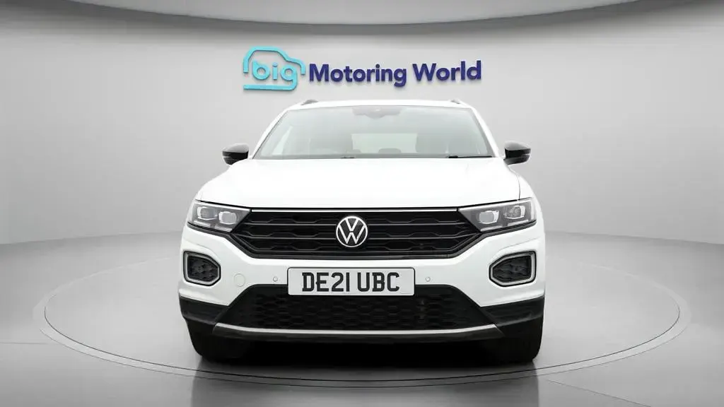 Used VW T-Roc Black Edition 150 HP (110 kW) 2021 White SUV
