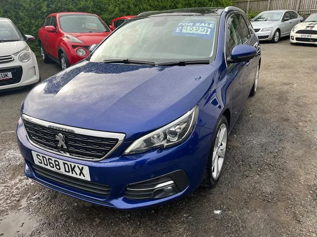 Used Peugeot 308 SW Allure 2018 Blue Estate