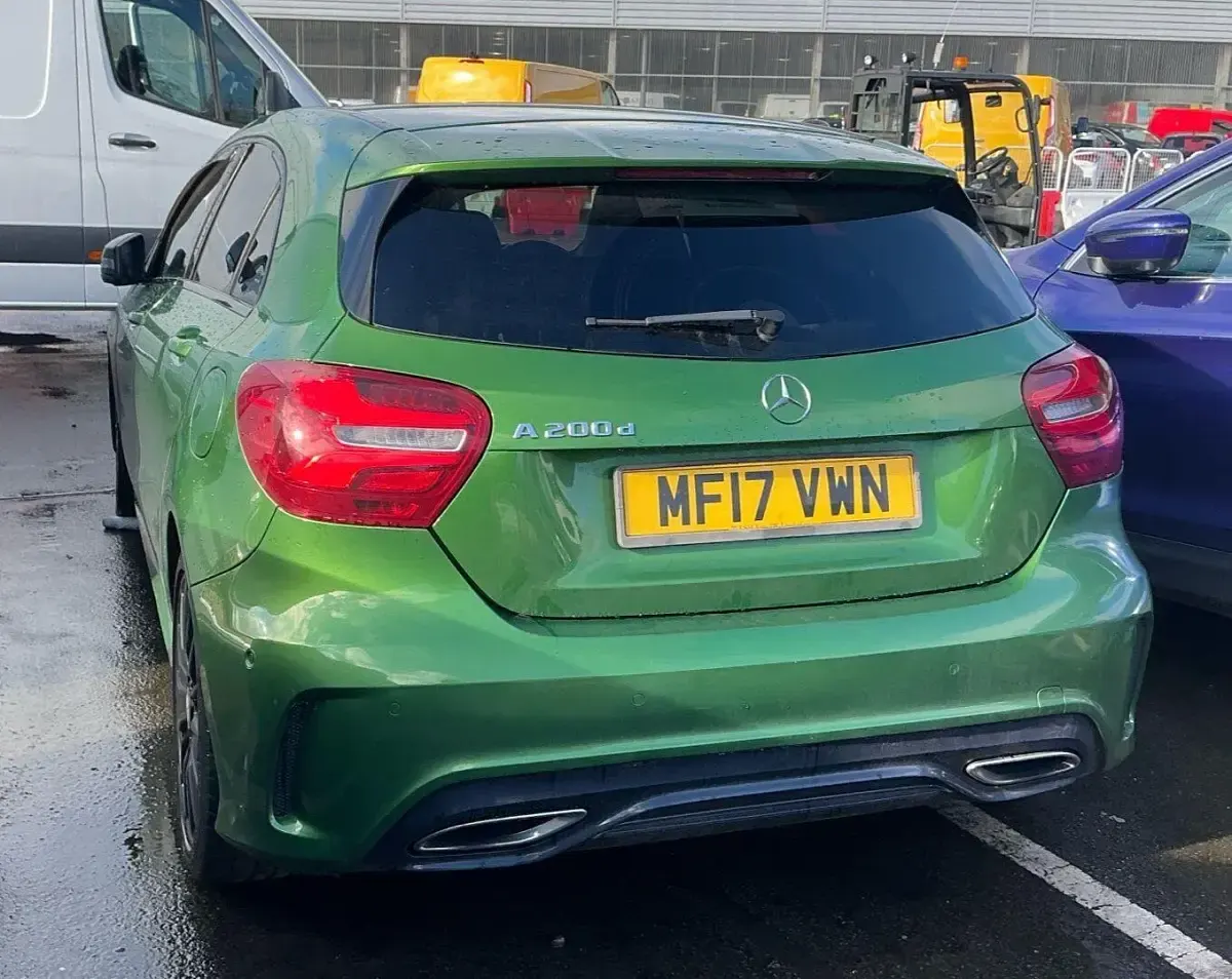 Used Mercedes A200 AMG Line Premium 2017 Green Hatchback