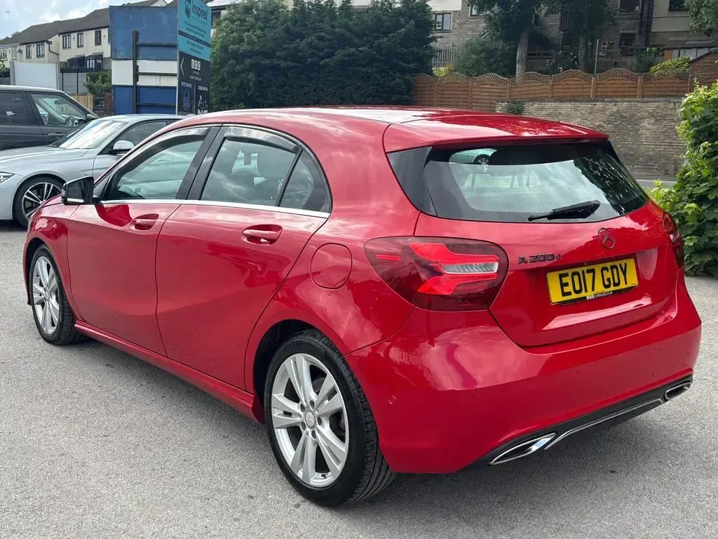 Used Mercedes A200 Premium 2017 Red Hatchback