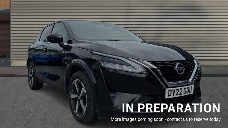 Black Used 2022 Nissan Qashqai N-Connecta SUV | £20,994 (A bit pricey) - Image 1/4