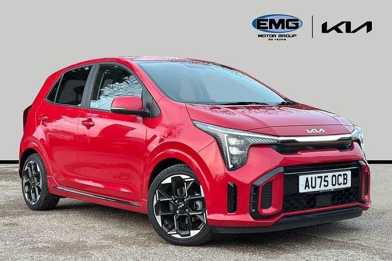 New Kia Picanto GT-Line S 67 HP (49 kW) 2025 Red Hatchback
