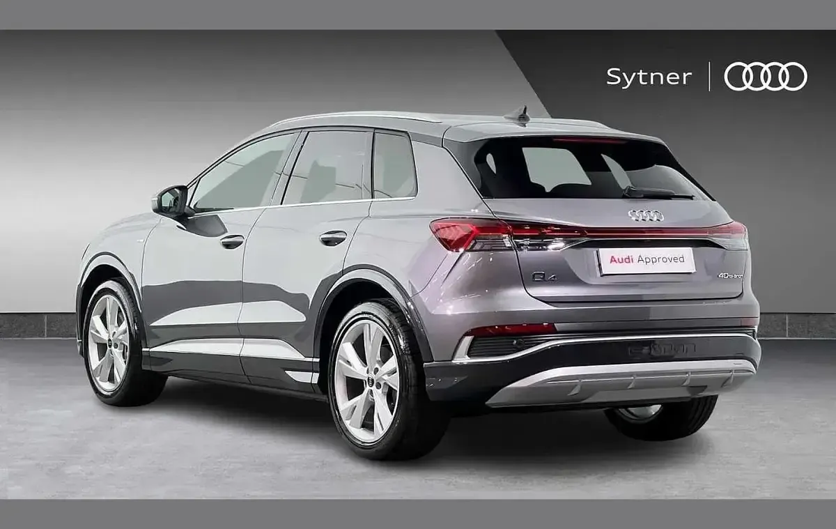 New Audi Q4 e-tron S-Line 150 kW (204 HP) 2026 Grey SUV