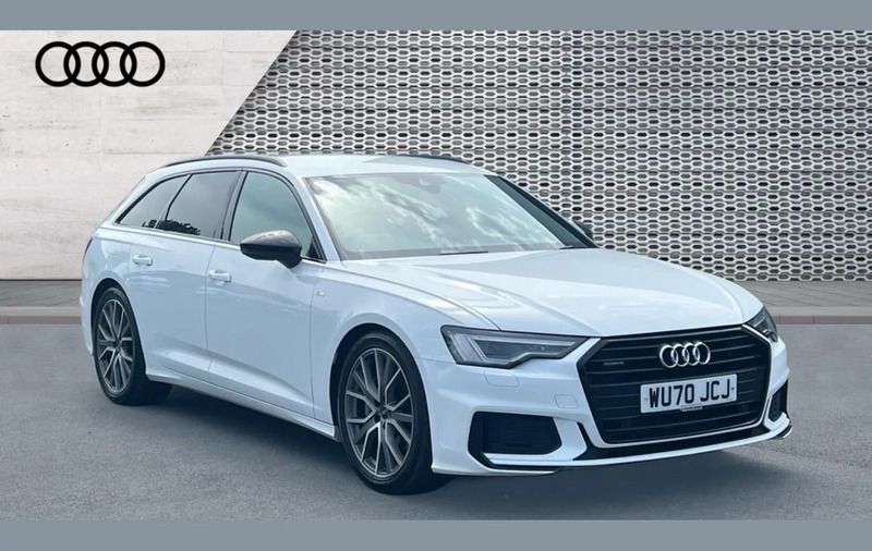 White Used 2020 Audi A6 Black Edition Sedan | £22,893 (Fair price) - Image 1/4