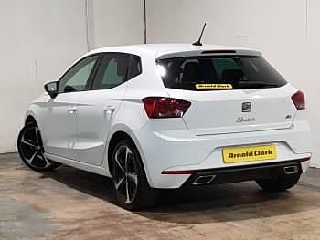 Used Seat Ibiza FR Sport 95 HP (69 kW) 2024 White Hatchback