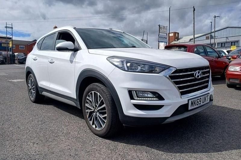 White Used 2019 Hyundai Tucson Premium SUV | £8,995 (Expensive) - Image 1/1