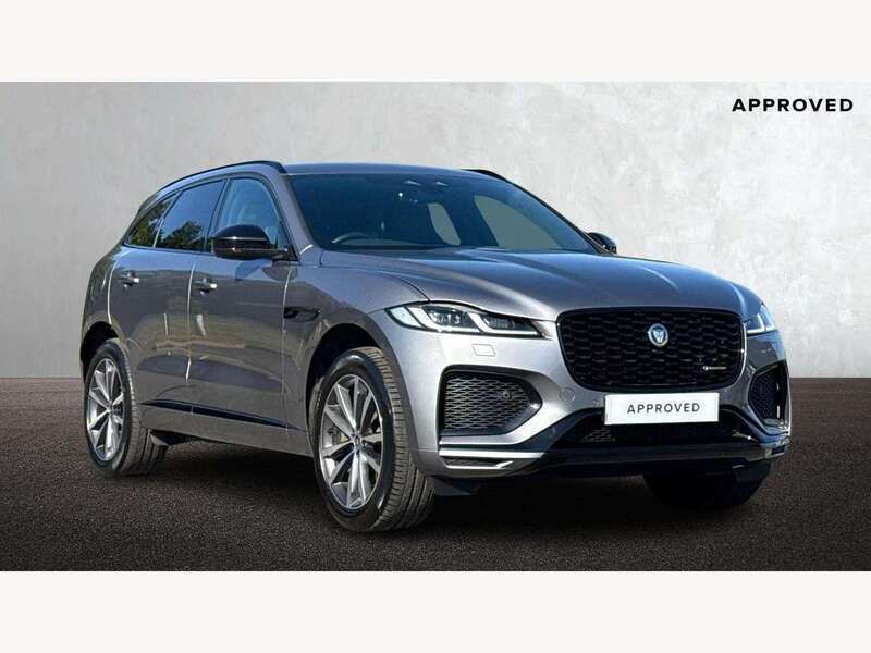 Eiger grey Used 2024 Jaguar F-Pace R-Dynamic SUV | £43,495 (Expensive) - Image 1/4