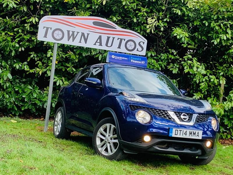 Blue Used 2014 Nissan Juke Acenta Premium SUV | £5,990 (Good price) - Image 1/4
