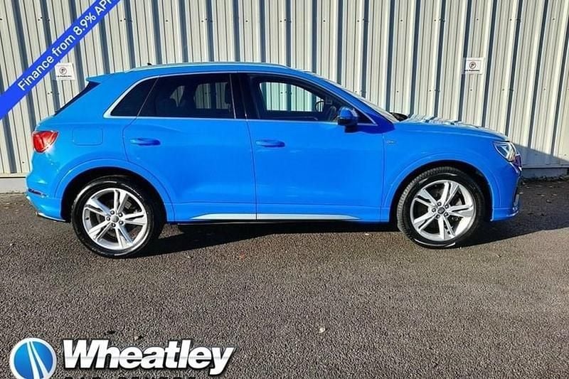 Blue Used 2019 Audi Q3 S-Line SUV | £20,190 (Good price) - Image 1/1
