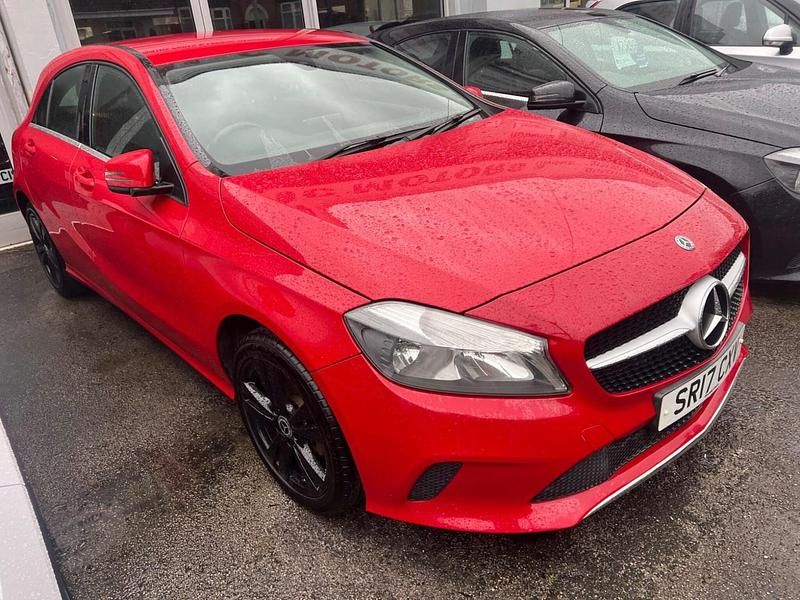 Red Used 2017 Mercedes A180 Hatchback | £7,994 (Good price) - Image 1/4