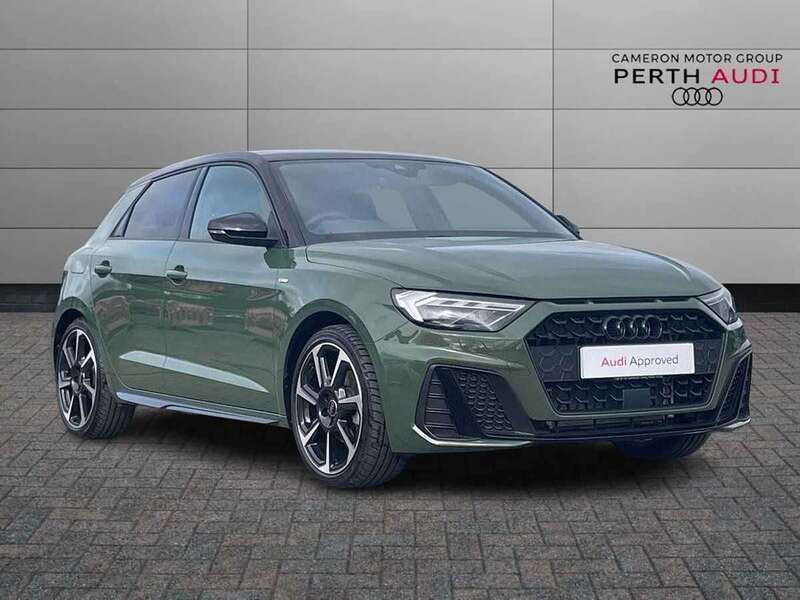 Green Used 2024 Audi A1 Black Edition Hatchback | £26,495 (Expensive) - Image 1/3