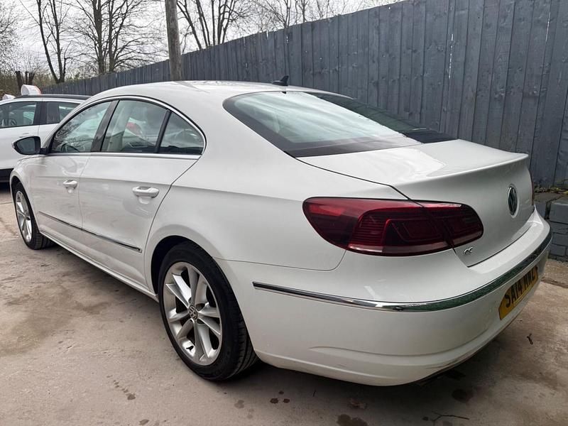 Used VW CC S 2014 White Sedan