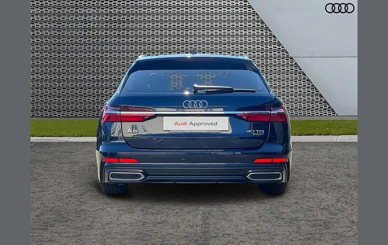 Used Audi A6 S-Line 204 HP (150 kW) 2023 Blue Estate