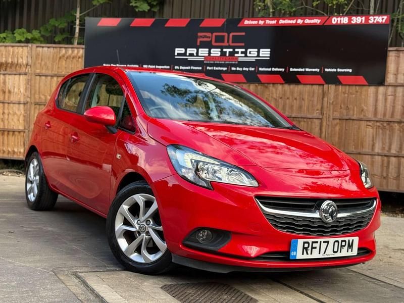 Red Used 2017 Vauxhall Corsa Hatchback | £5,795 (Fair price) - Image 1/4