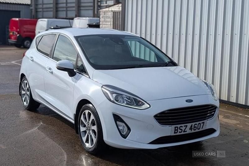White Used 2017 Ford Fiesta Zetec Hatchback | £5,450 (Fair price) - Image 1/1