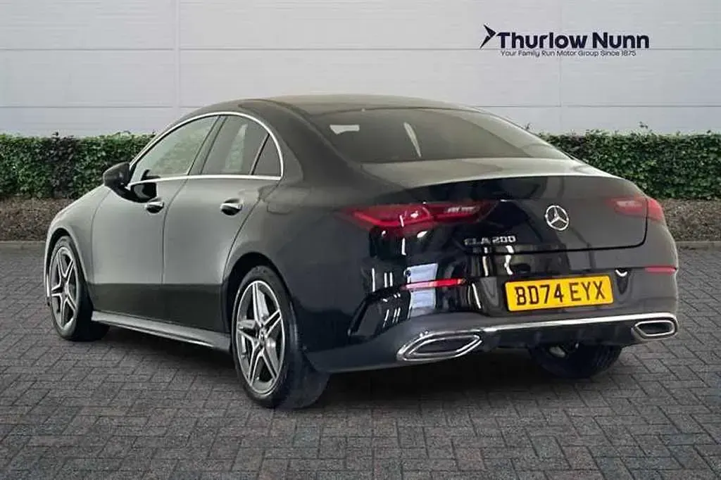 Used Mercedes CLA200 Executive 177 HP (130 kW) 2024 Black Coupe