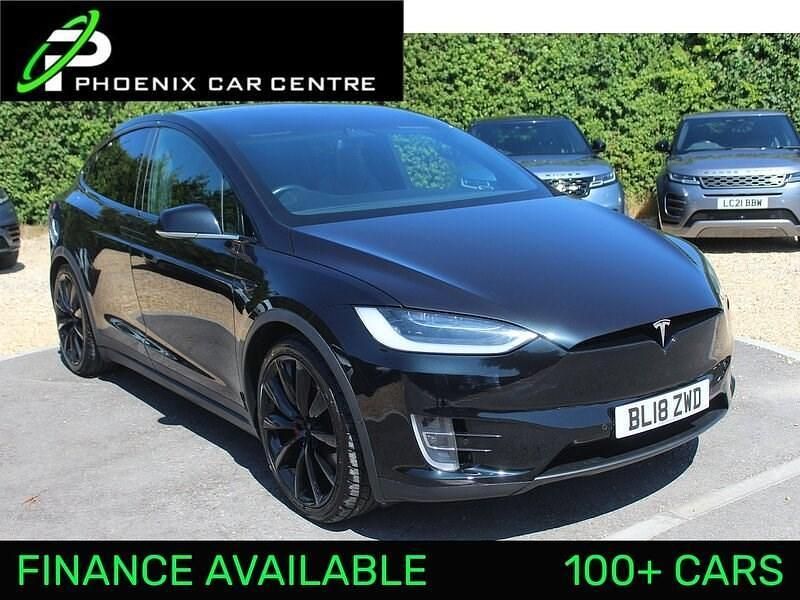 Black Used 2018 Tesla Model X SUV | £23,995 (Super price) - Image 1/2