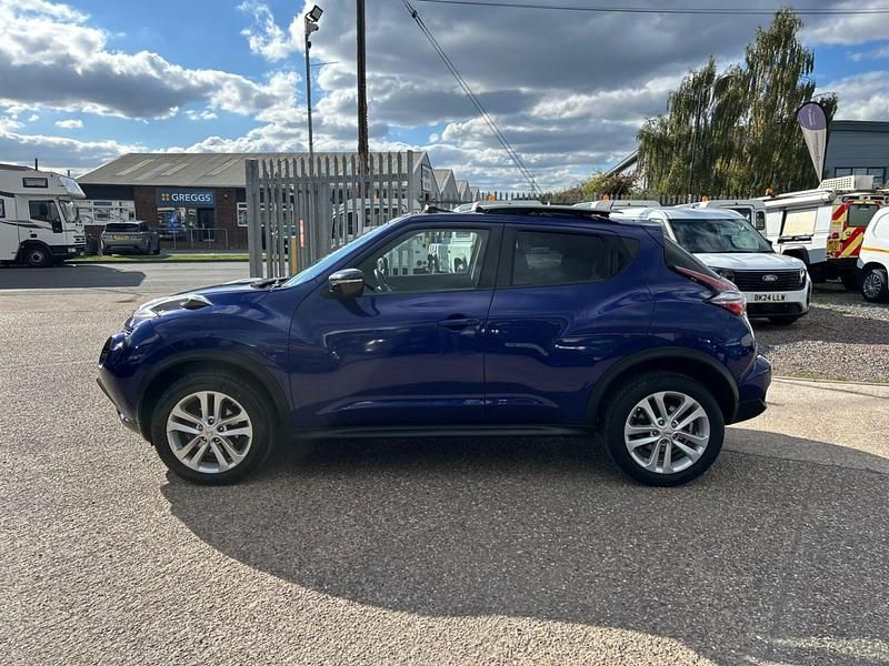 Used Nissan Juke Acenta Premium 110 HP (80 kW) 2016 Blue SUV