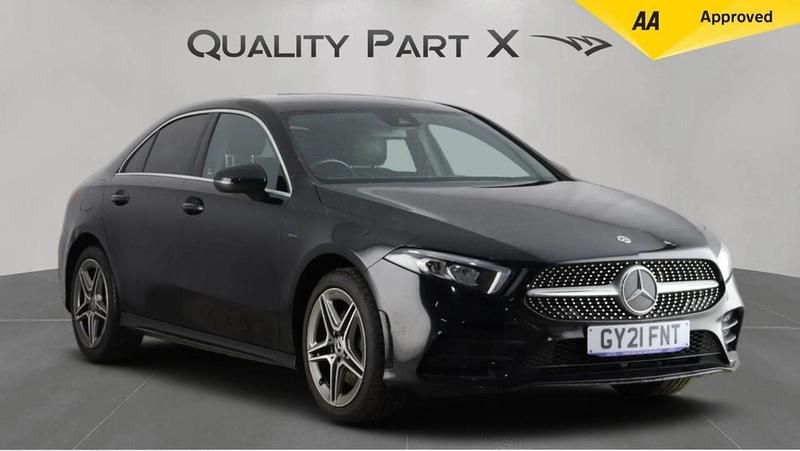 Used Mercedes A250 AMG line 2021 Black Sedan