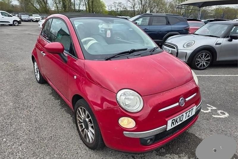 Used Fiat 500C Lounge 69 HP (50 kW) 2010 Cabriolet
