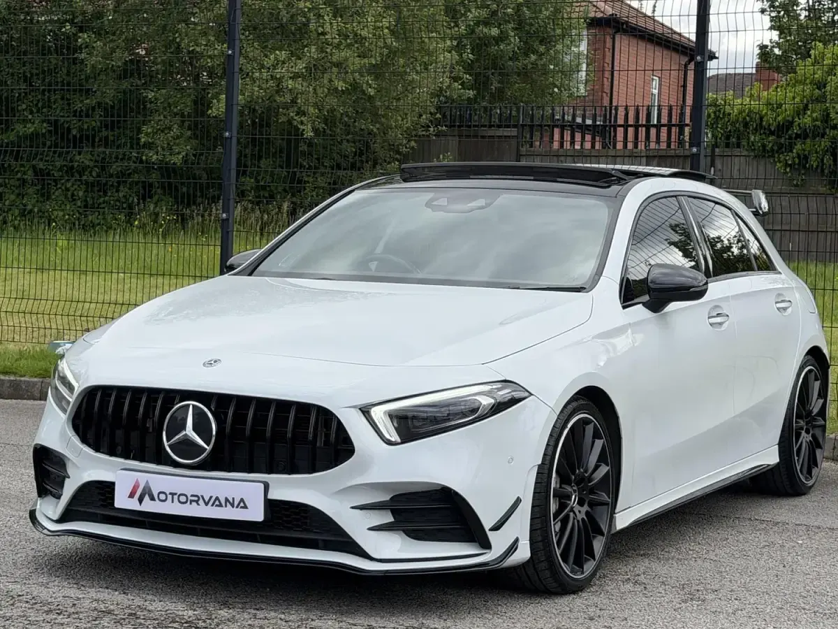Used Mercedes A35 AMG Premium Plus 2019 White Hatchback