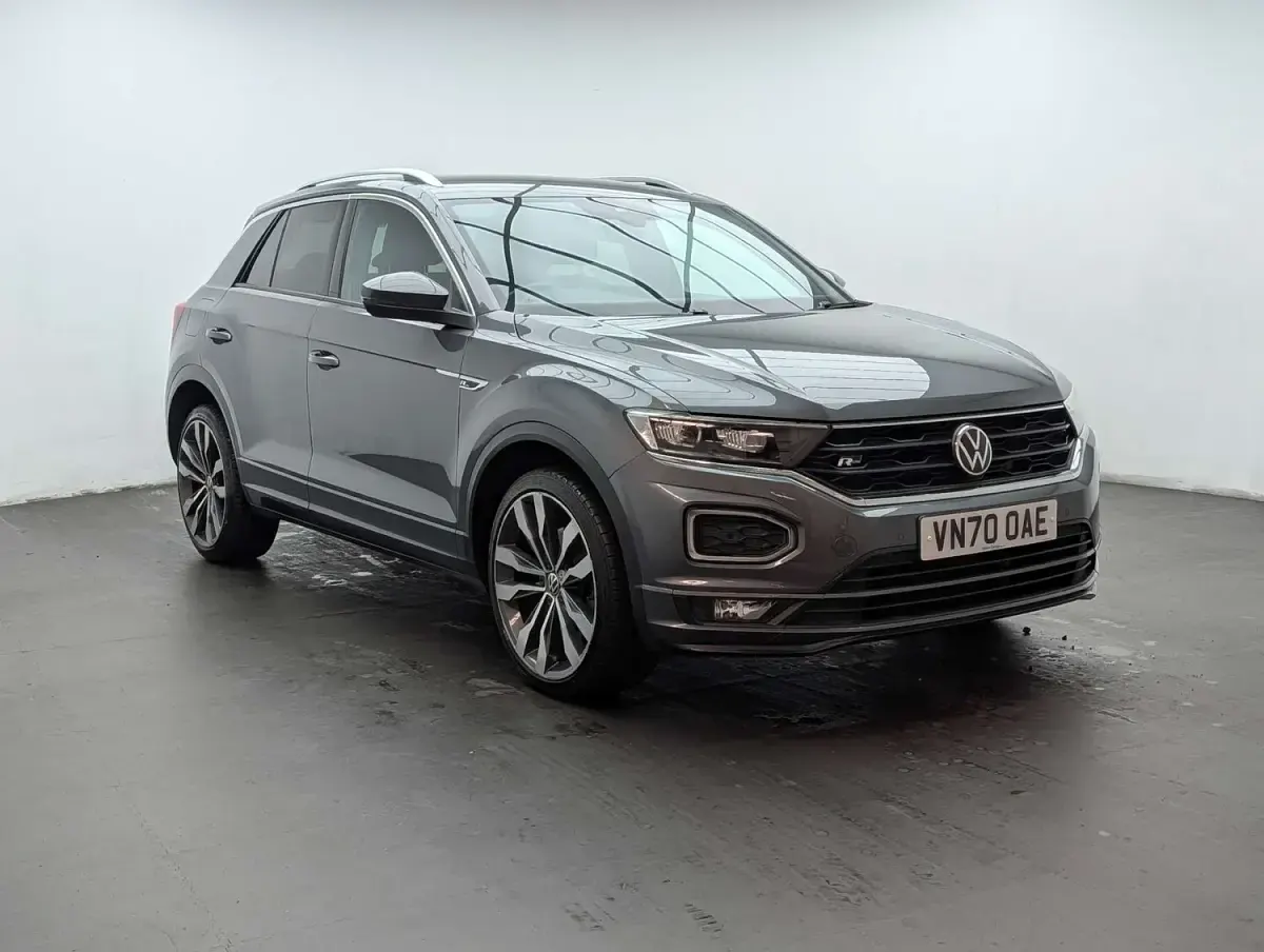 Used VW T-Roc R-line 150 HP (110 kW) 2020 Grey SUV