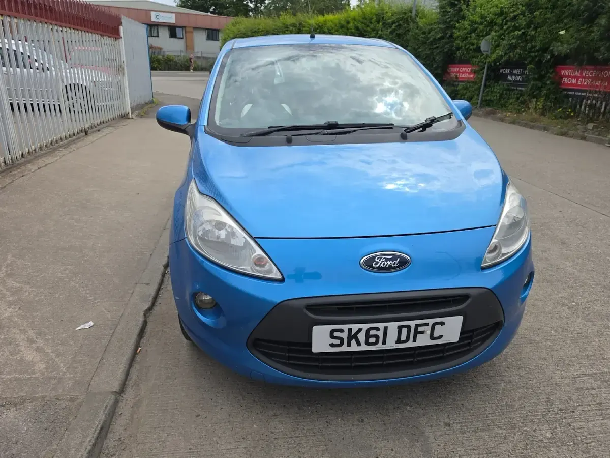 Used Ford Ka Titanium 69 HP (50 kW) 2012 Blue Hatchback