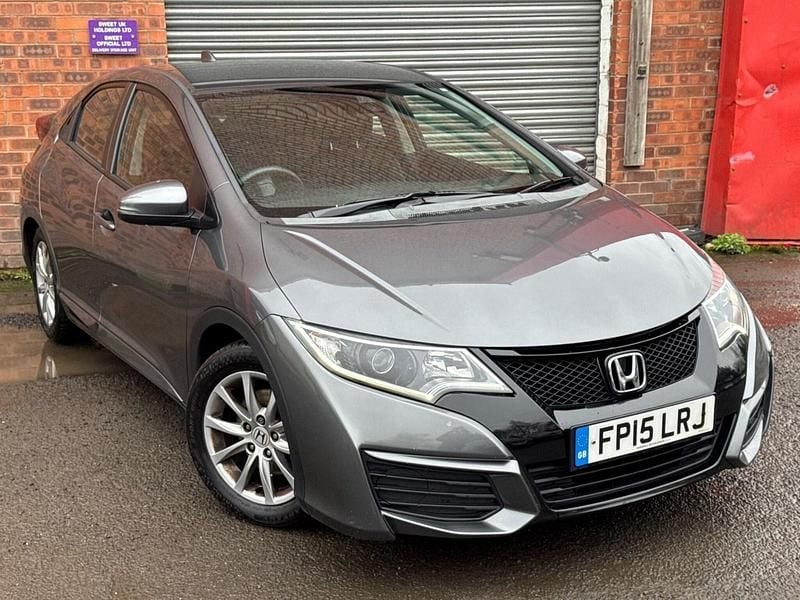 Used Honda Civic S 120 HP (88 kW) 2015 Grey Hatchback