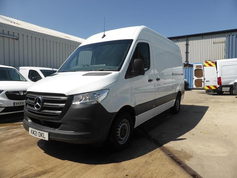 White Used 2021 Mercedes Sprinter Progressive Van | £13,950 (Good price) - Image 1/4