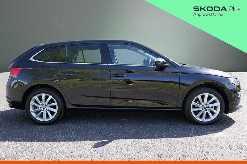 Used Skoda Scala SE L 110 HP (80 kW) 2025 Black magic pearl effect Hatchback