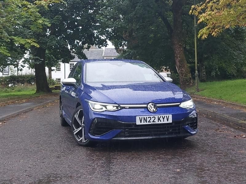 Blue Used 2022 VW Golf VIII R Hatchback | £32,998 (Expensive) - Image 1/4