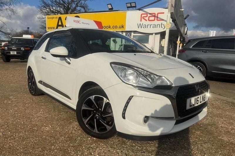 White Used 2016 DS Automobiles DS3 Elegance Hatchback | £5,999 (Fair price) - Image 1/1