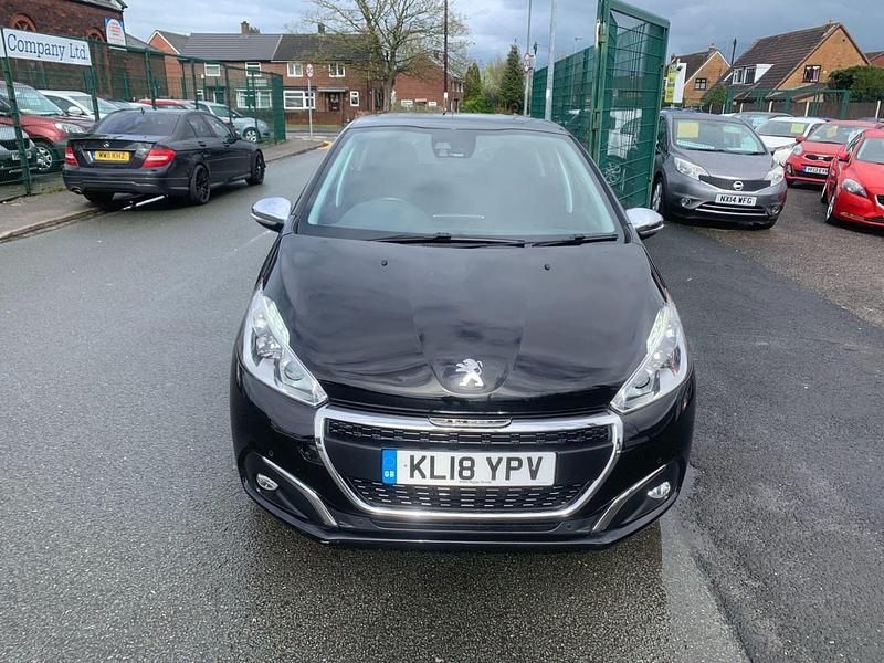 Used Peugeot 208 S 102 HP (75 kW) 2018 Black Hatchback