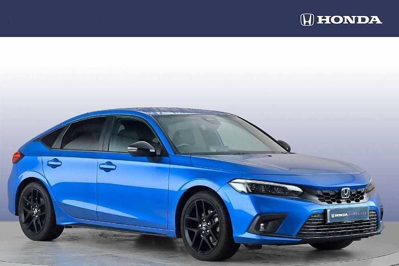 Blue Used 2022 Honda Civic Hybrid Hatchback | £22,949 (Fair price) - Image 1/4